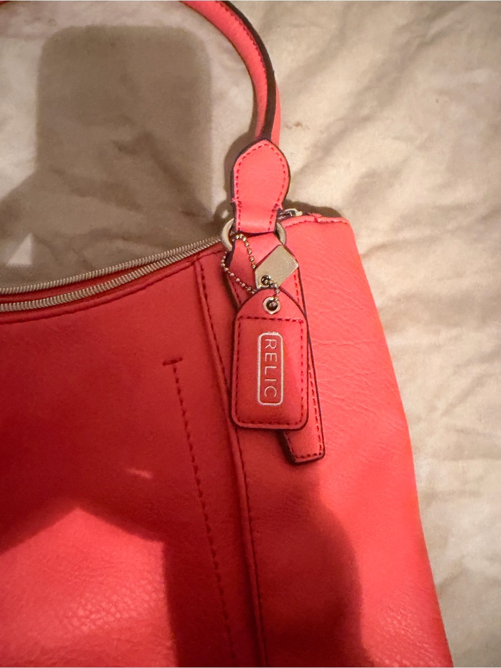 Relic by Fossil Women's Coral Shoulder Bag